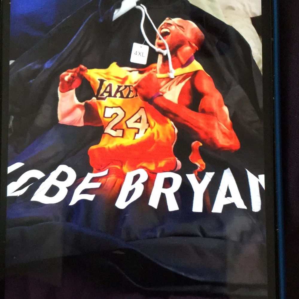 Kobe Bryant 3-D pull over hoodie